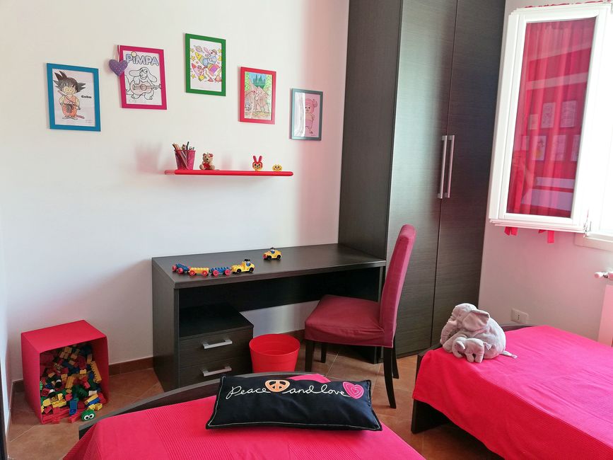 Image of the children bedroom in Il Pescatore