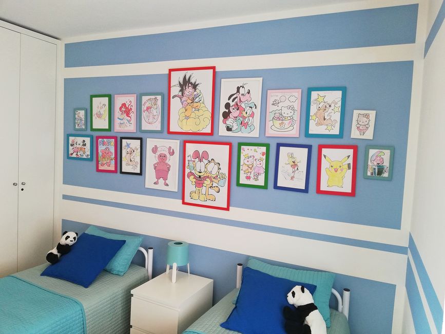 Image of the children bedroom in La Bottega del Fabbro